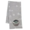 Lambs & Ivy The Child/Baby Yoda Gray Fleece Baby Blanket