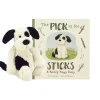 Jellycat The Pick of the Sticks Book + Plush Bundle