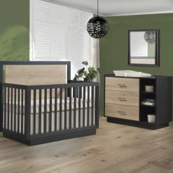 Tulip Juvenile Tito Crib + Combo Dresser