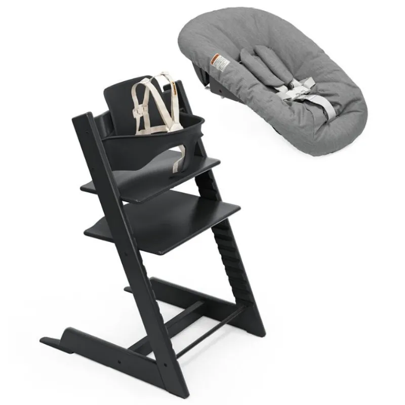 Stokke Tripp Trapp High Chair2 with Cushion, Newborn Set and Tray