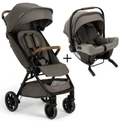 Nuna TRVL LX Compact Stroller + PIPA Urbn Car Seat Bundle