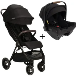 Nuna TRVL LX Compact Stroller + PIPA Urbn Car Seat Bundle
