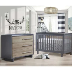 Tulip Juvenile Urban Convertible Crib and Urban 3 Drawer Dresser Combo