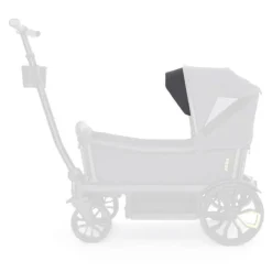 Veer Visor for Retractable Canopy - Grey