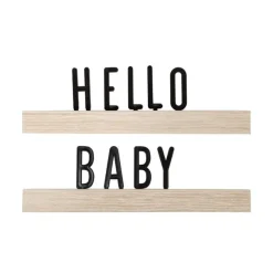 Pearhead Wooden Letter Ledge Set