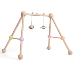 Plan Toys Wooden Play Gym - Pastel
