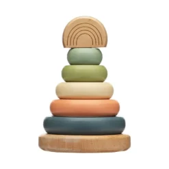 Pearhead Wooden Stacking Toy
